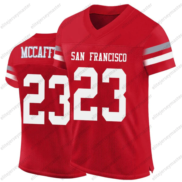 Purdy 13 Kittle 85 McCaffrey 23 Warner 54 Allen 17 Bosa 97 Beal Jr. 51 Dobbs 5 Guerendo31 Mason 24 Cities Football Jerseys Custom Any Number Name For 
