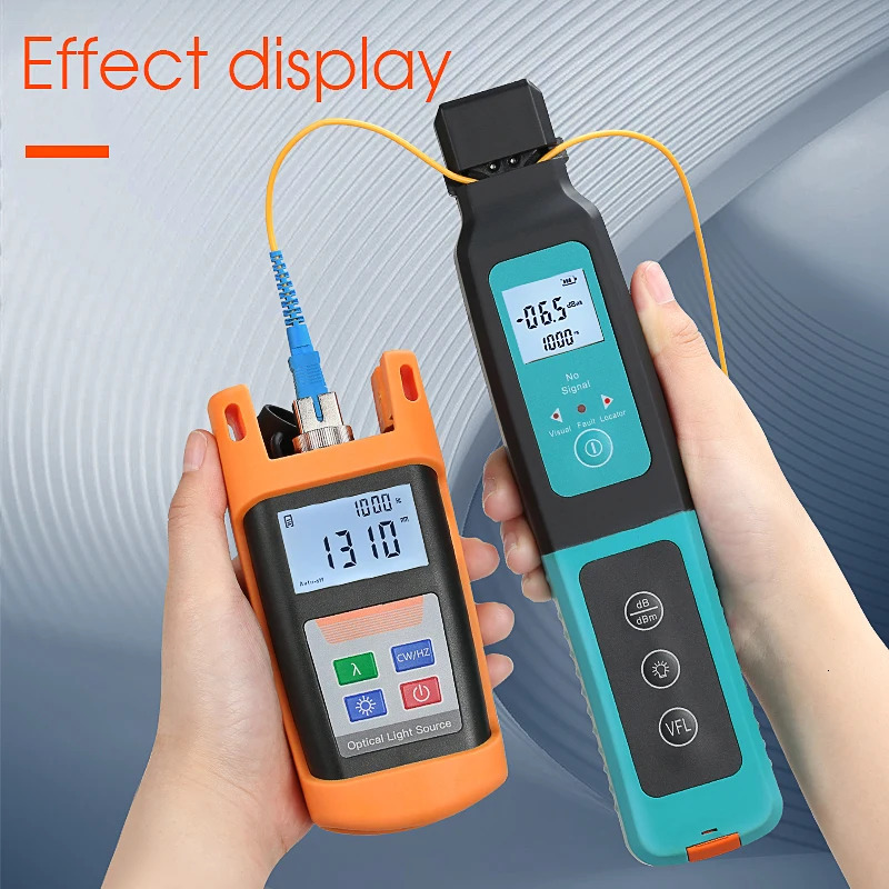 Portable Light source Optical light source Optical Power Meter +AUA-40 Live Fiber Identifier Optical Fiber Identif VFL OPM