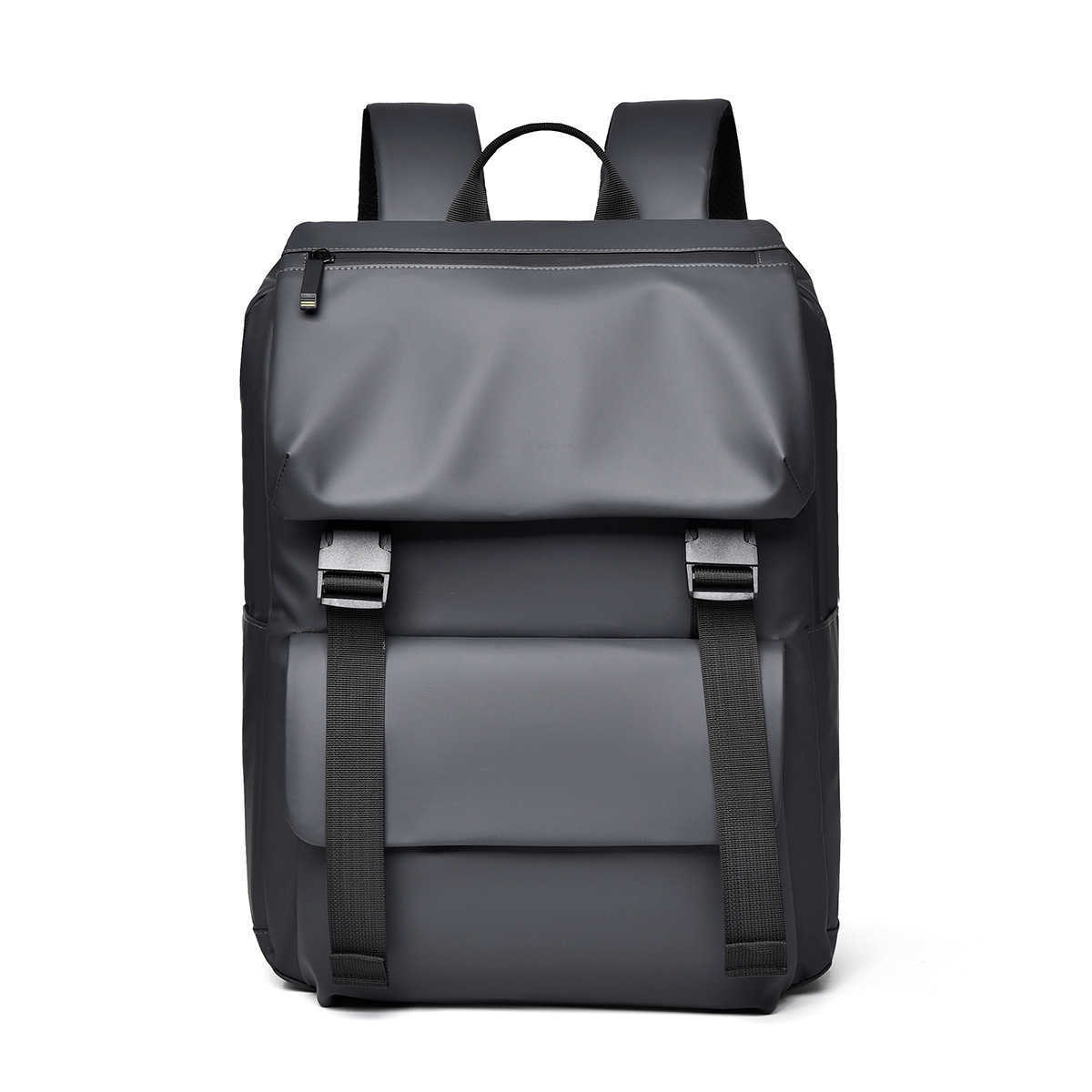 Backpack, Men's Computer Bag, College Student Minimalist New Style, Fashionable Business Commuting Backpack 241129
