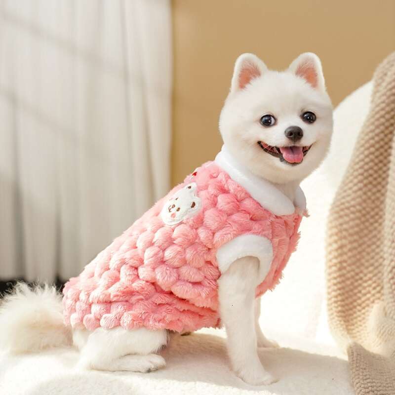 Winter Vest Fleece Warm Clothes Fashion Puppy Soft Cat Overcoat Pet Jacket Coat Chihuahua Dog Costumes