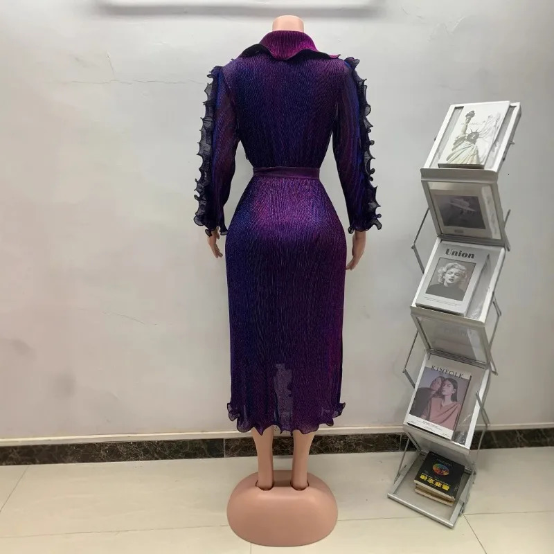 2024 Womens Dress Set with Mushroom Lace Long Sleeve Mesh Coat Large Size Tank Top Skirt Tight Sexy Two Piece 241129