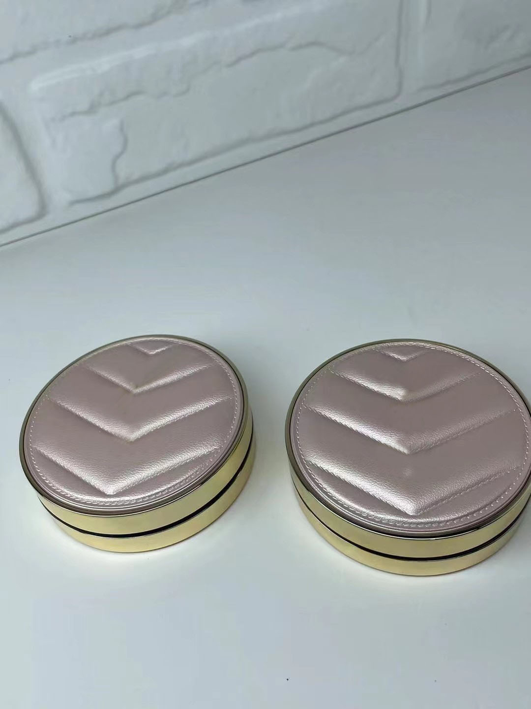 Brand pressed powder makeup Beauty foundation Mat Nature Pink leather air cushion 24 models 14g b10# b20# Girl Makeup Powder Top quality