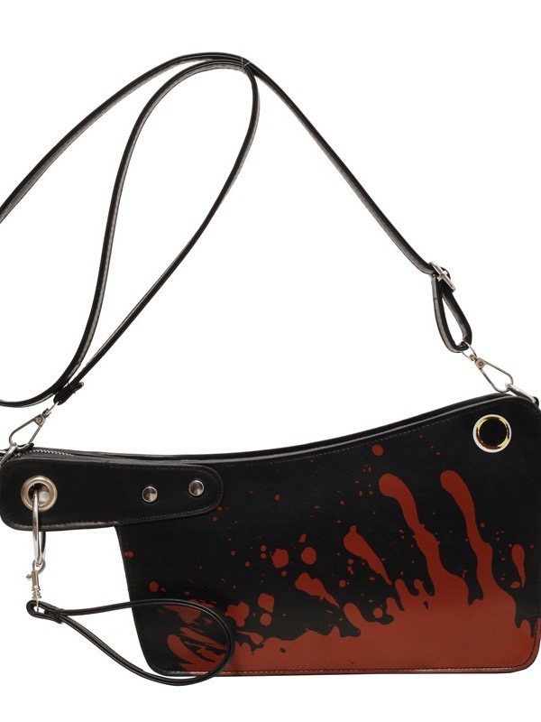 New personalized creative kitchen knife, niche design sense, shoulder bag, Halloween New funny fashion commuting crossbody bag