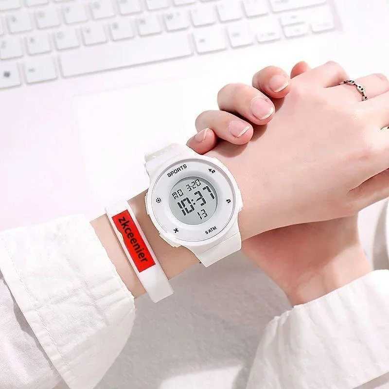 New sports glowing Ectronic D mens Wen Mtifunctional digital wire alarm student gifts Dropship M241128