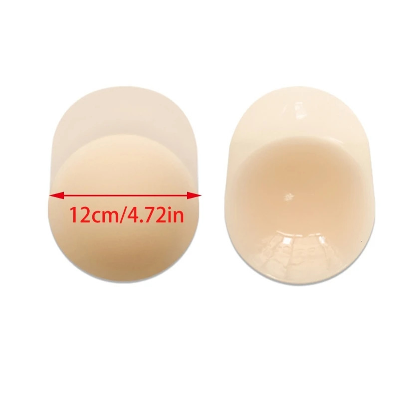 2Pair silicone breast enhancement tape adhesive brass adhesive push up brass invisible shoulder strap back brass paste soft cushion cover 240429