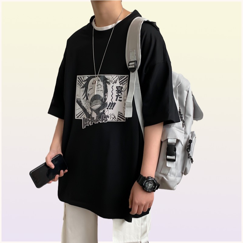 Anime One Piece T-shirt Japanese Harajuku T Shirt for Men Women Clothes Monkey D ffy Tshirt Male Streetwear Tee Top Summer