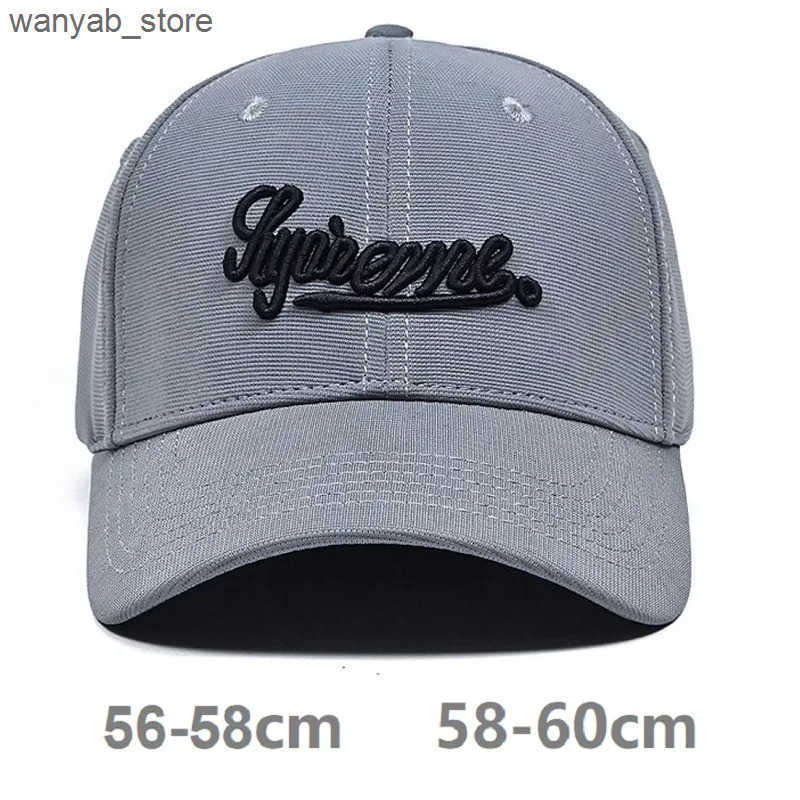 Ball Caps Mens and womens baseball caps big and small caps high-quality headwear L240910