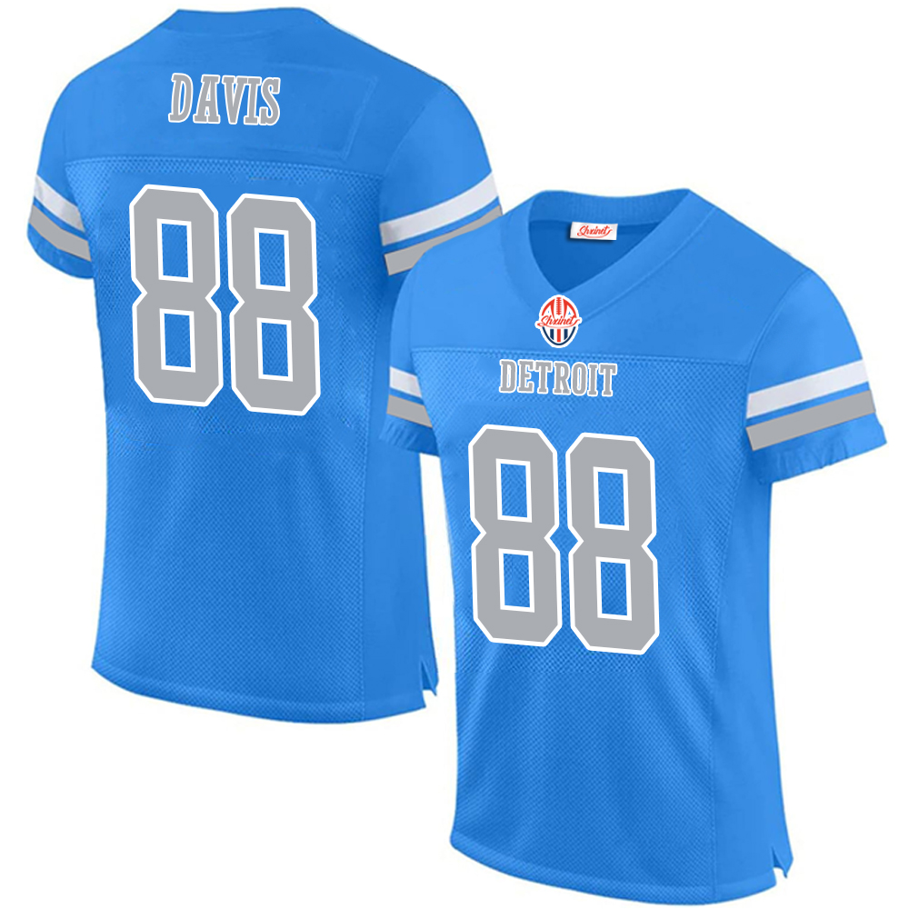 DAVIS,KADEN#88 DORSEY,KHALIL#30 GIBBS,JAHMYR#26 GOFF,JARED#16 HUTCHINSON,AIDAN#97 MONTGOMERY,DAVID#5 SORSDAL,COLBY#75 ST BROWN,AMON-RA#14 This basebal