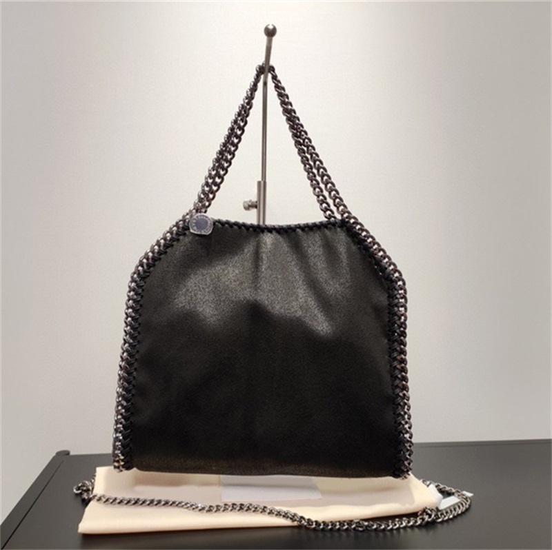 Luxury bag men handbags falabella designer bags leather plated gold shoulder bag big capacity solid messenger bags vintage accessories te014 C4