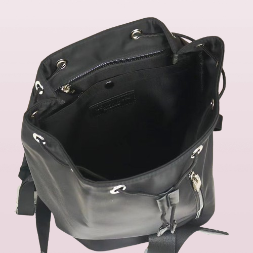 1017 ALYX 9SM TANK Nylon Men039s Shoulder Bag and Backpack Black Fashion Rucksack Bags6855618