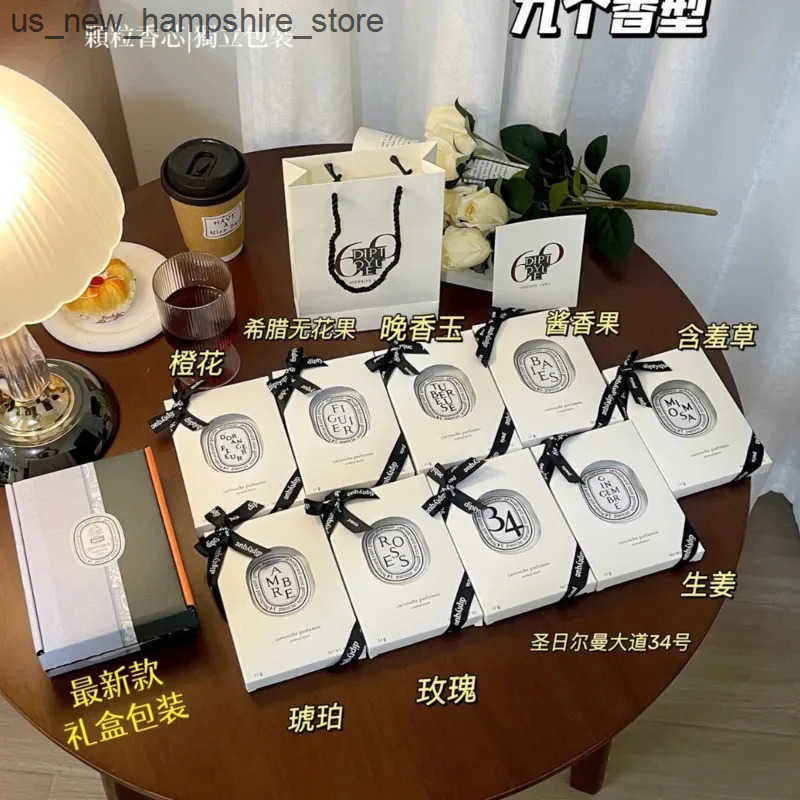 Car Air Freshener 2024 Diptyques Car perfume Aromatherapy Odor Remover Keep Fresh Air More perfume Suspension Rope perfume Diffuser J241129