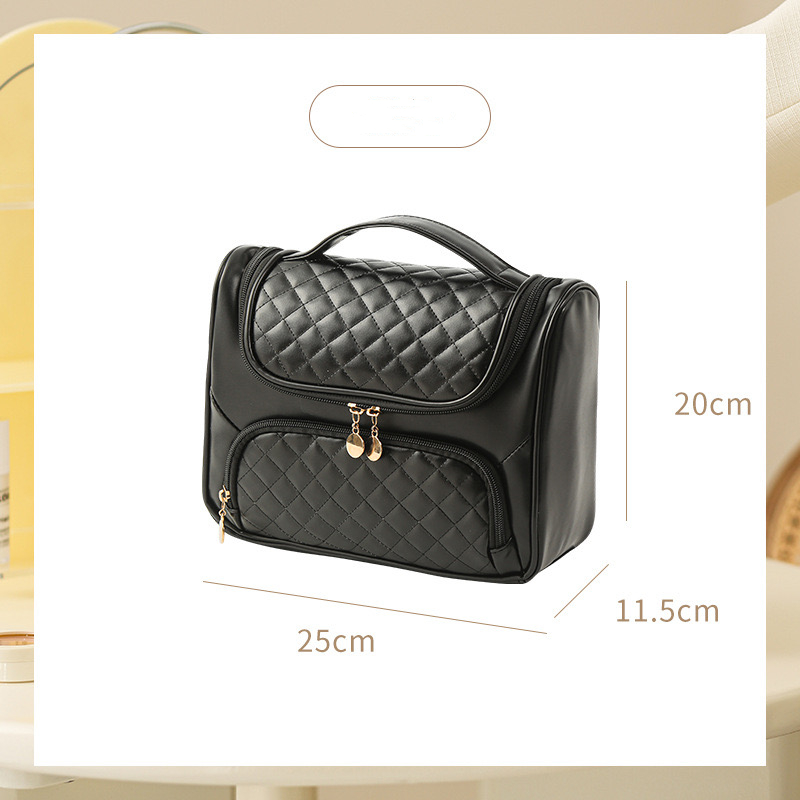 2025 new New Makeup with High Appearance Value, Large Capacity, Portable, Waterproof Storage Bag, Travel Hook, Washing Bag zhanyishengli