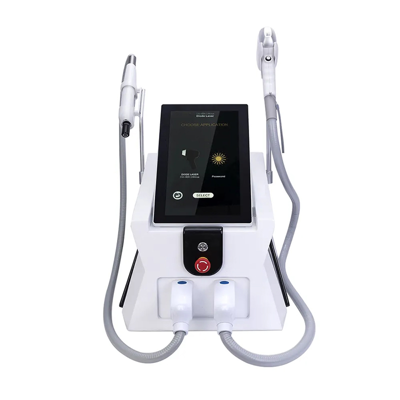 Newly pico diode laser tattoo and hair removal 2 handles multi-waves picosecond whitening anti acne machine