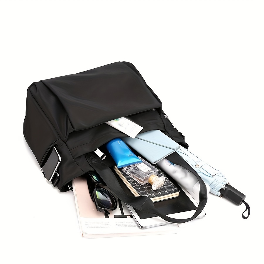 Simple Stylish Large Capacity Women's Nylon Cloth Lightweight And Versatile Single Shoulder Bag, Casual Handbag, C