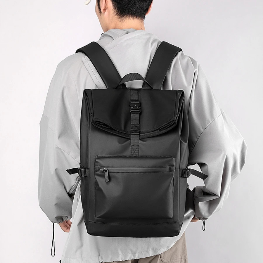 17inch Urban Men Business Backpack Fashion Rucksack High Quality Bagpack Large Capacity Multifunction Laptop Backpacks Schoolbag 241126