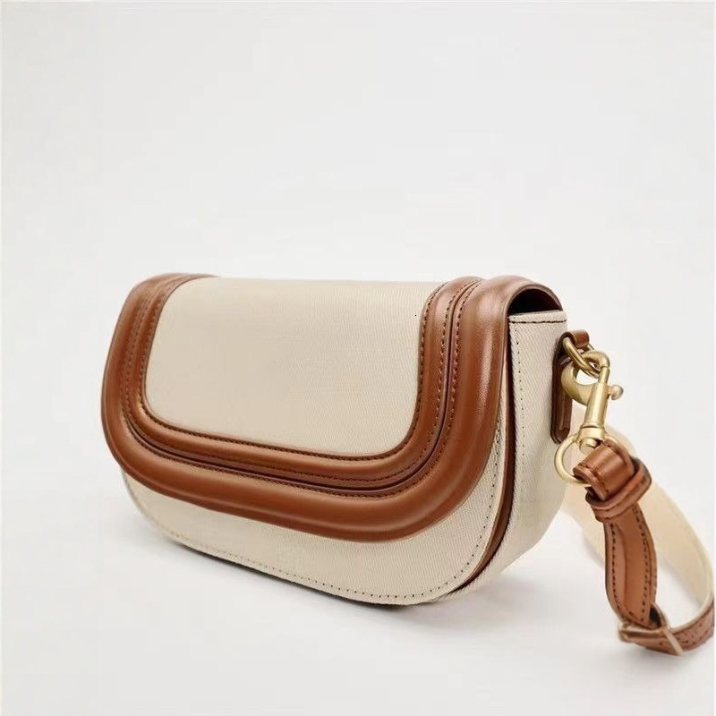 Saddle Crossbody Bags For Women Casual Wide Strap Underarm Shoulder Bag Female Leather Designer Handbags Mujer