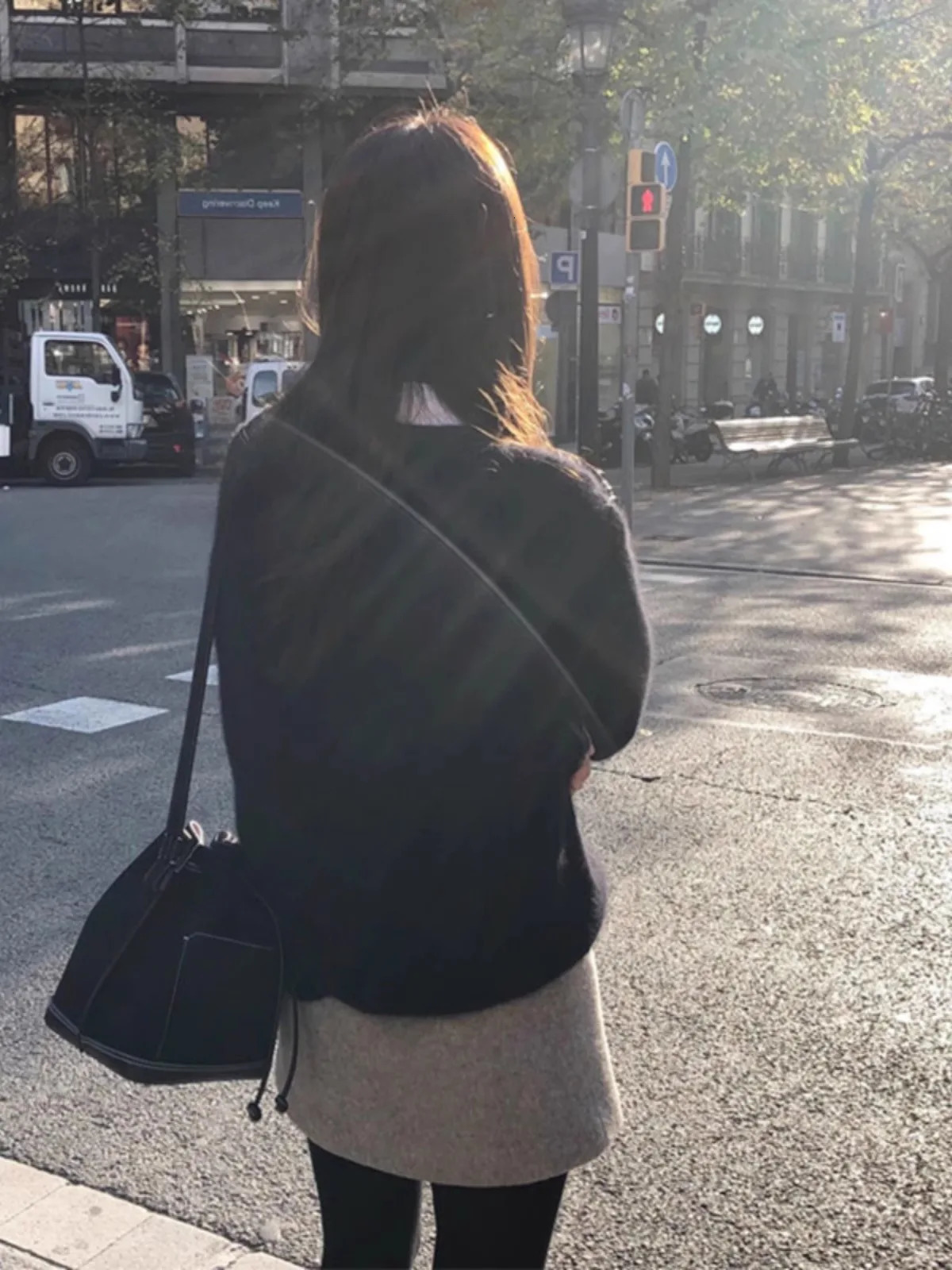 Mens V-neck 100% pure cashmere sweater Womens brushed autumn and winter loose wool sweater 241128