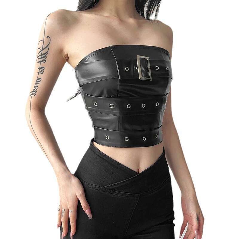 Feng 2023 Summer Women's Clothing New Fashionable and Sexy Solid Color Slimming Skincare Small Tank Top