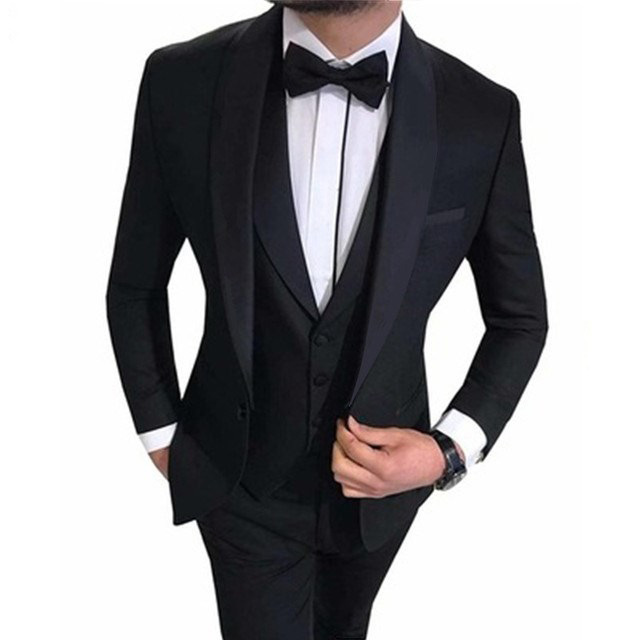 K689 Men's Three-Piece Business Suit - Performance Dance
