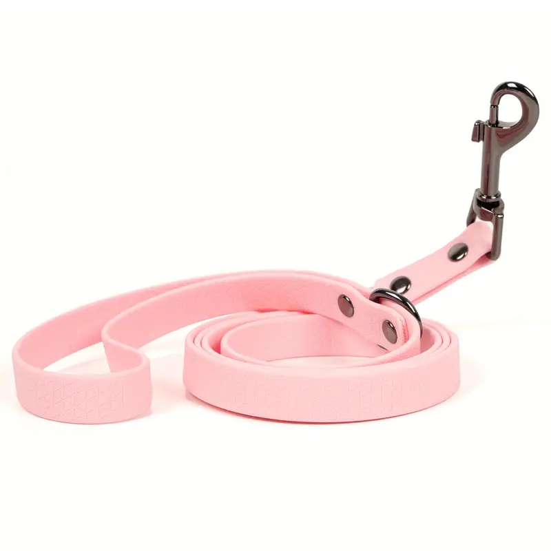 High-Quality 1.5'' Textured Dog Lead with Triangle Design
