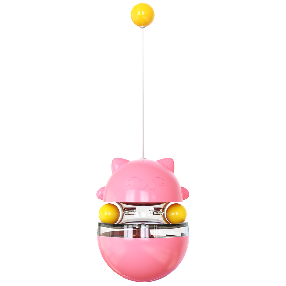 Update 2025 New Feeding Ball, Teasing Stick, Tumbler Cat Wheel Toy, Self Hi Artifact, Pet Supplies Wholesale, Free Shipping