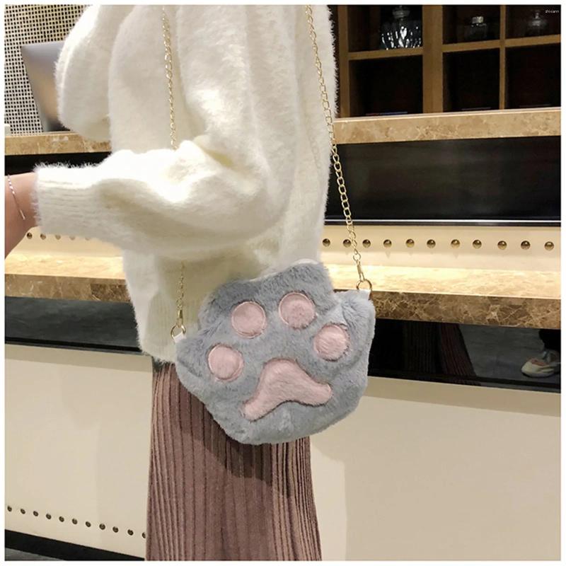 Free Shipping Totes Cute Bear Small Crossbody Bags Girls Zipper Shoulder Bag Soft Plush Coin Purse Handbags Designer Bag Luxury Bag Tote Bag