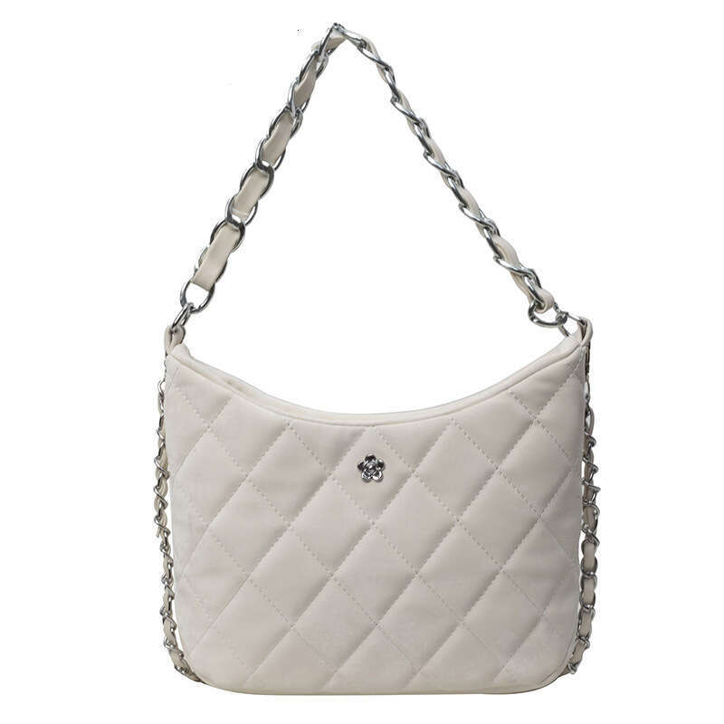 Gge Embroidery Thread Large Capacity Bag New Women's Spring Versatile Retro Chain Crossbody Bucket Fashion Quality Classic B2