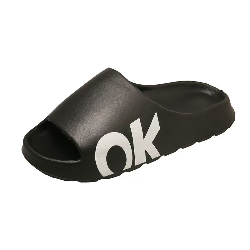 New Fashion Designer Women in Summer, Internet Red Shoes, Soft soled Slippers, Anti slip and Dusty Feeling, Beach Cool Slippers for Men
