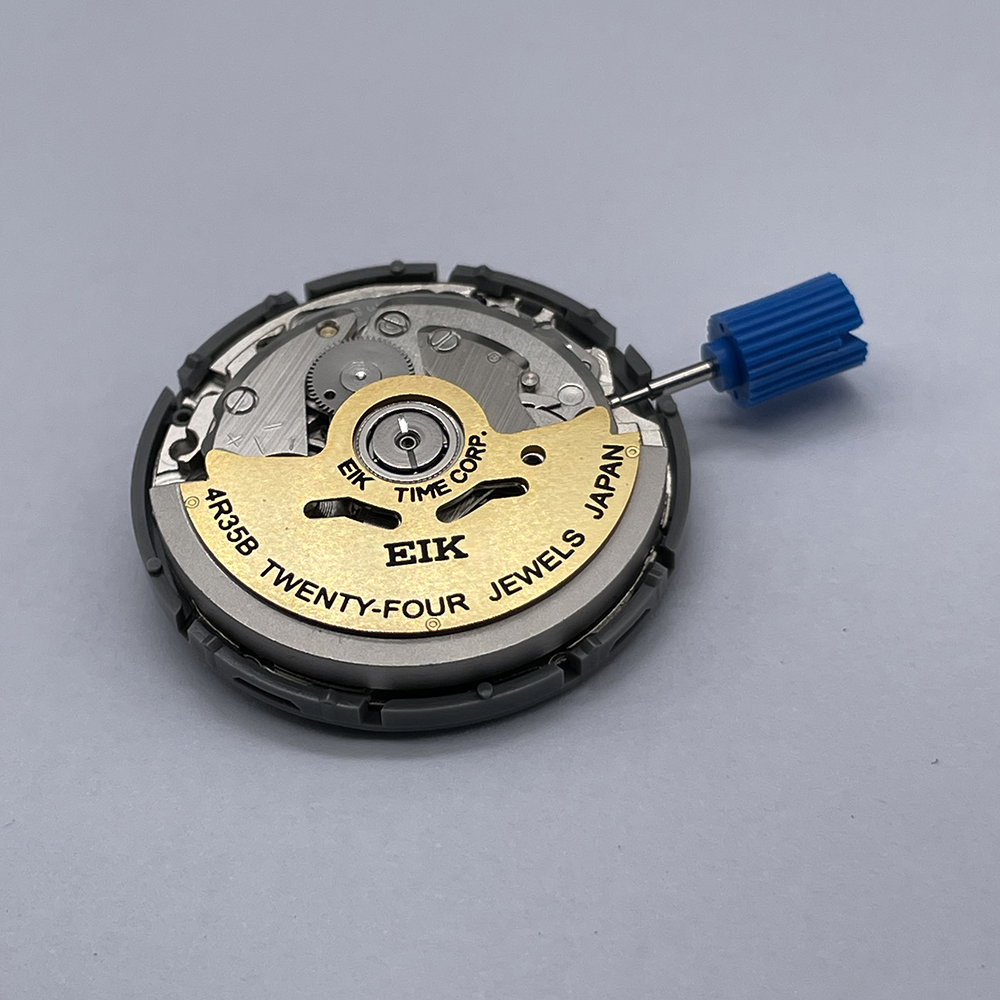 High Accuracy NH35A Automatic Mechanical Movement 4R35B Movement Rotor Patch/Sticker Modified Rotors Watch Wrist Day Date at 3H