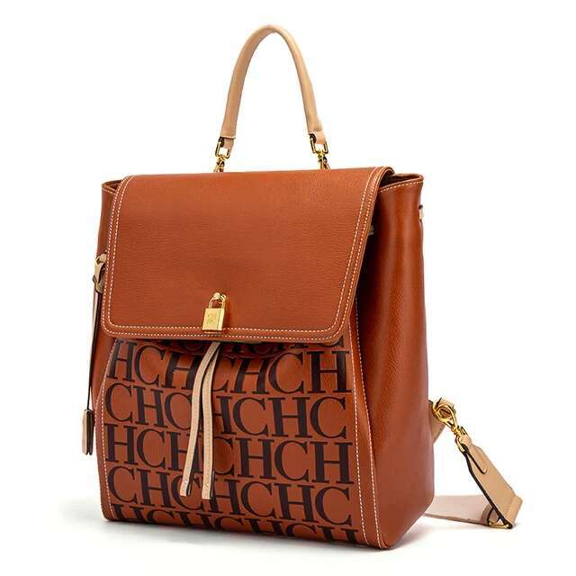 Fashion Classic Solid Color Retro Large Capacity PU Material Women's New Backpack