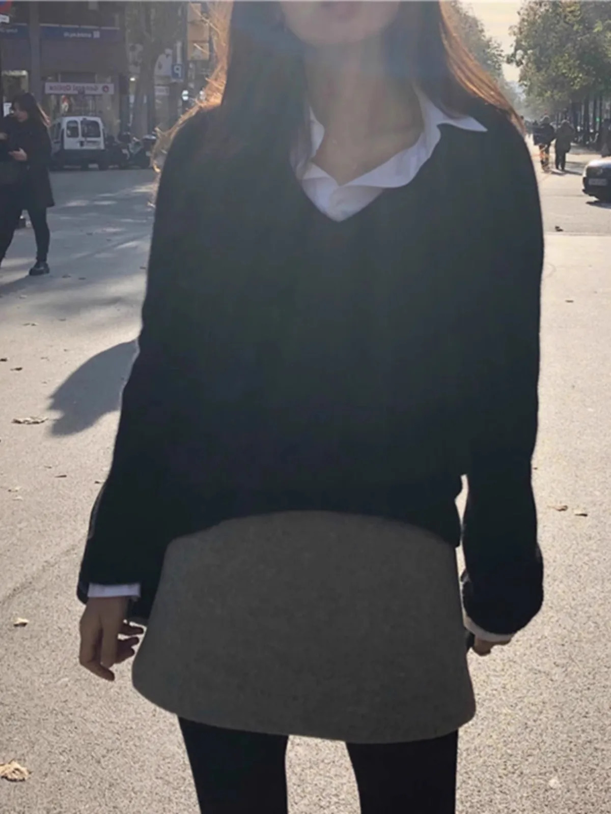 Mens V-neck 100% pure cashmere sweater Womens brushed autumn and winter loose wool sweater 241128