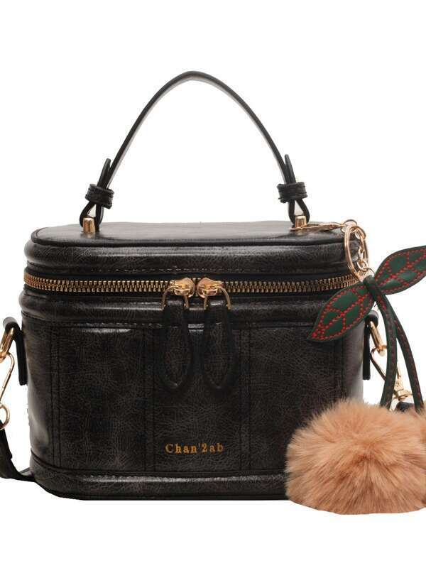 This Year's Popular Small Bag Women's Autumn And Winter Versatile New Fashion Retro Single Shoulder Crossbody Hand-Held Water Bucket Quality