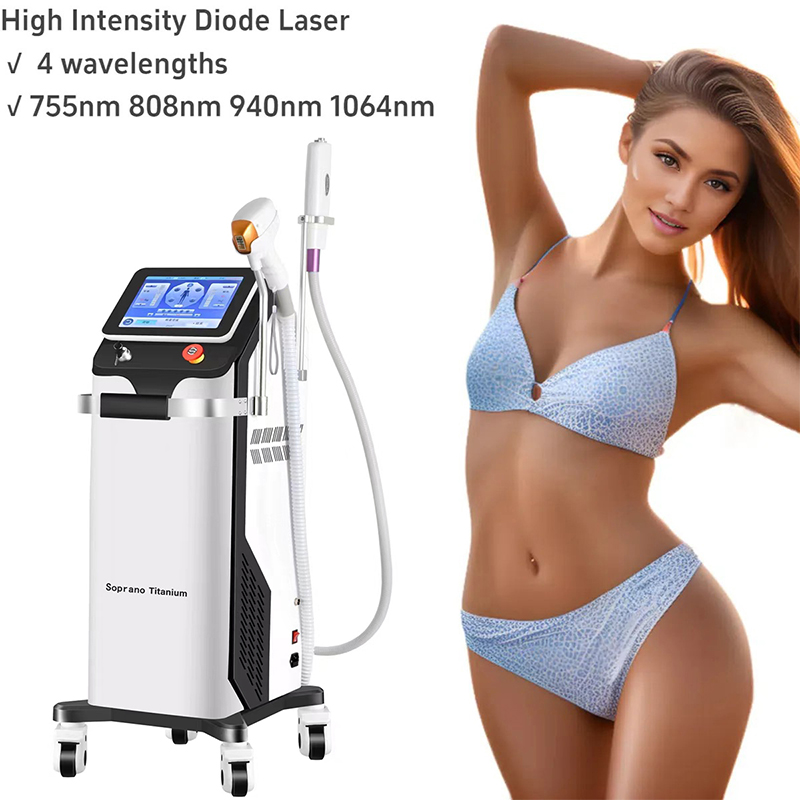 Professional 2 in1 Nd Yag picolaser tattoo removal pico second ice point hair removal laser Diode Machine
