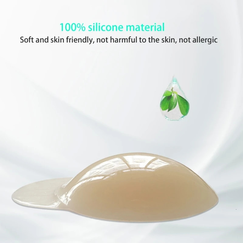 2Pair silicone breast enhancement tape adhesive brass adhesive push up brass invisible shoulder strap back brass paste soft cushion cover 240429