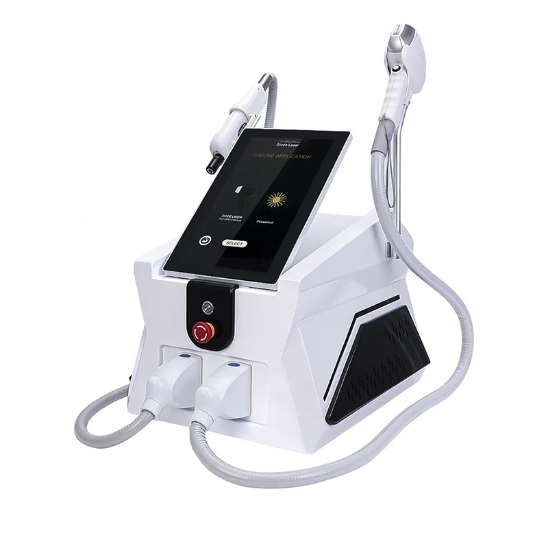 Beauty 2 In 1 nd yag diode laser hair removal Picosecond Tattoo Removal 755/532/1064/1320nm machine