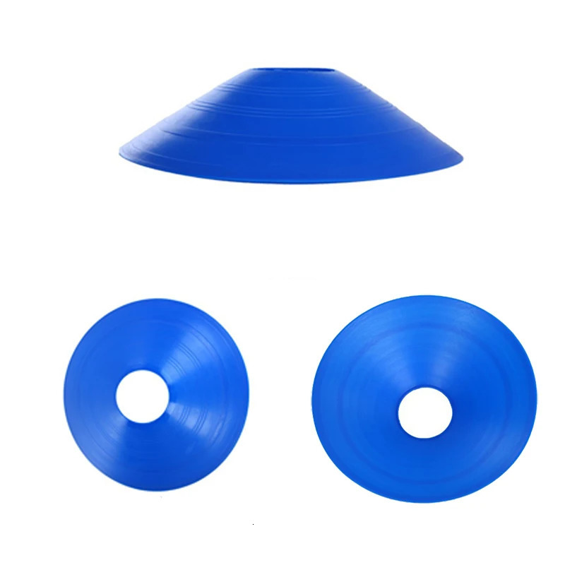 10pcs Soccer Cones Set Football Training Equipment for Kid Pro Disc Cones Agility Exercise Obstacles Avoiding Sports Accessories 240429