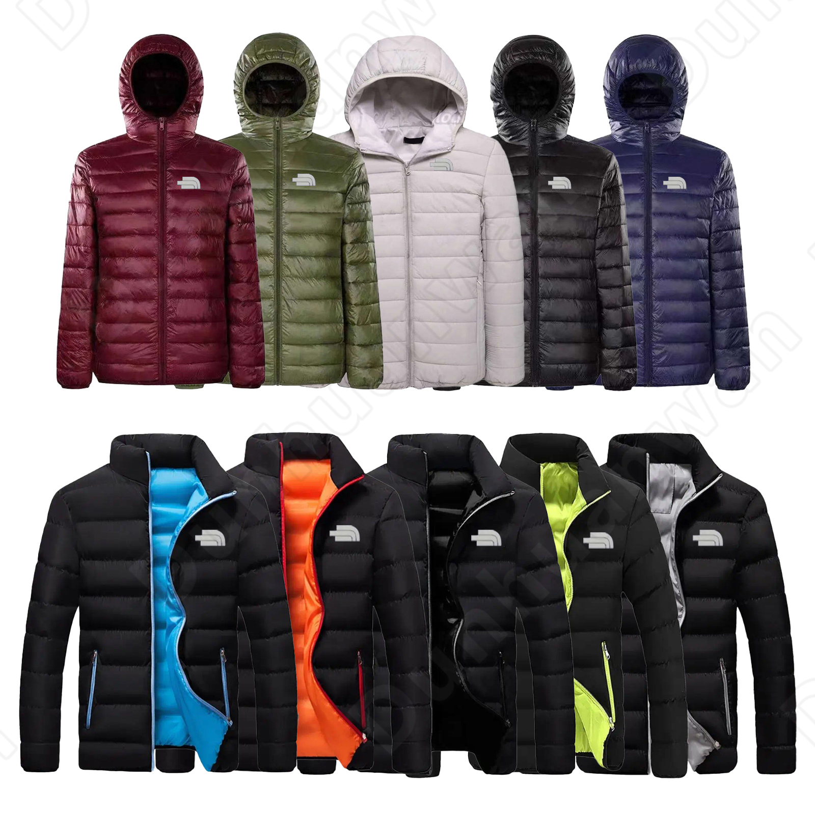 Designer Mens Jackets Warm Down Parka Puffer Jacket North Winter faceJacket Oversized Coats Thick Coat Outdoor Zip Up Clothing