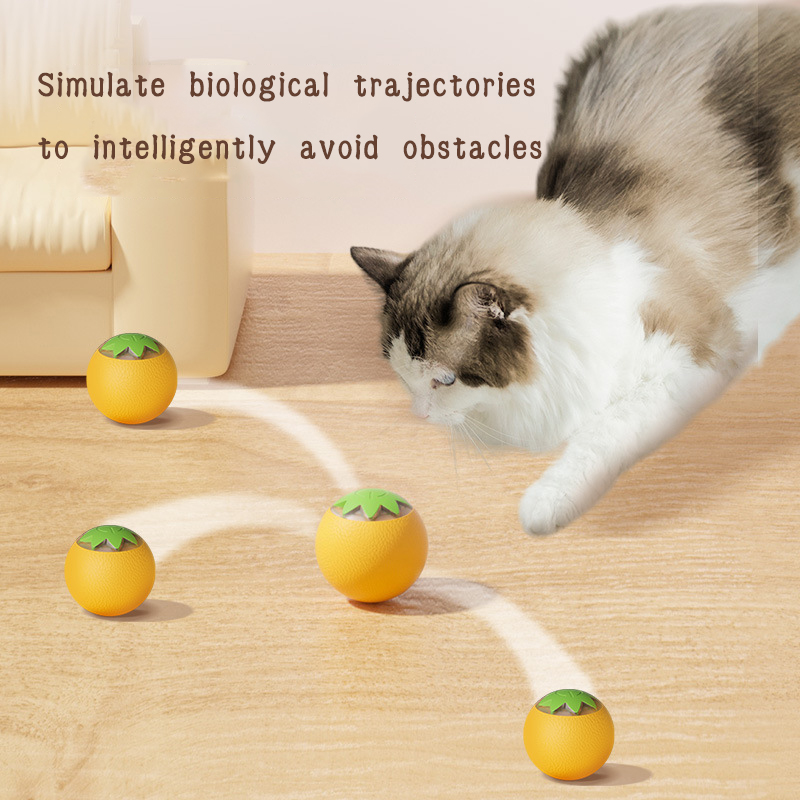 Smart Electric Roller Toy for Pets - Automatic Entertainment for Cats