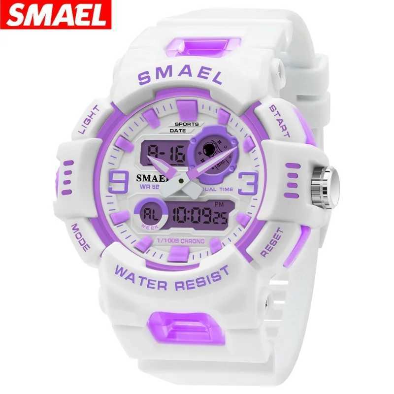 SMAEL 8083 Student Digital Youth Movement Mtifunctional Candle Alarm Clock Waterproof Luminous Girl Ectronic M241128