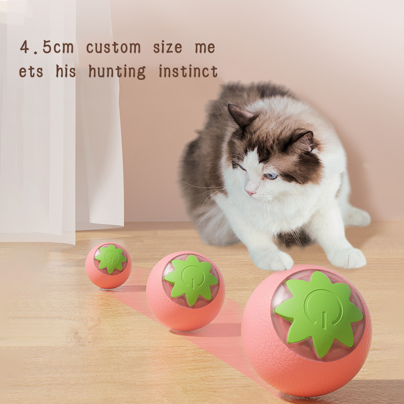 Smart Electric Roller Toy for Pets - Automatic Entertainment for Cats