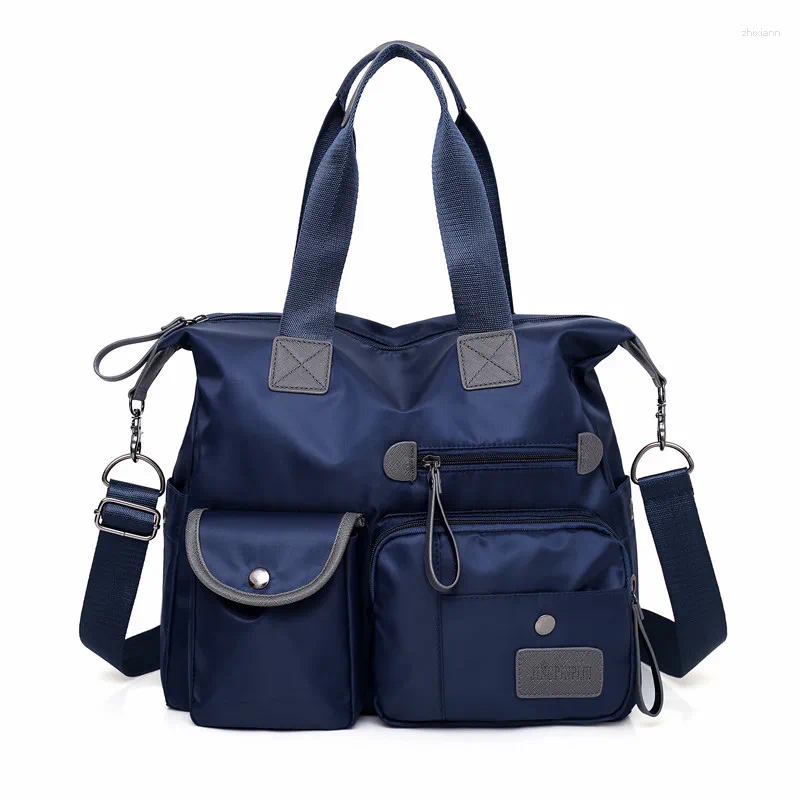 Totes Casual Large Capacity Nylon Shoulder Bag Handbags Waterproof Crossbody Multifunctional Tote Travel Messenger Bags zhanyishengli