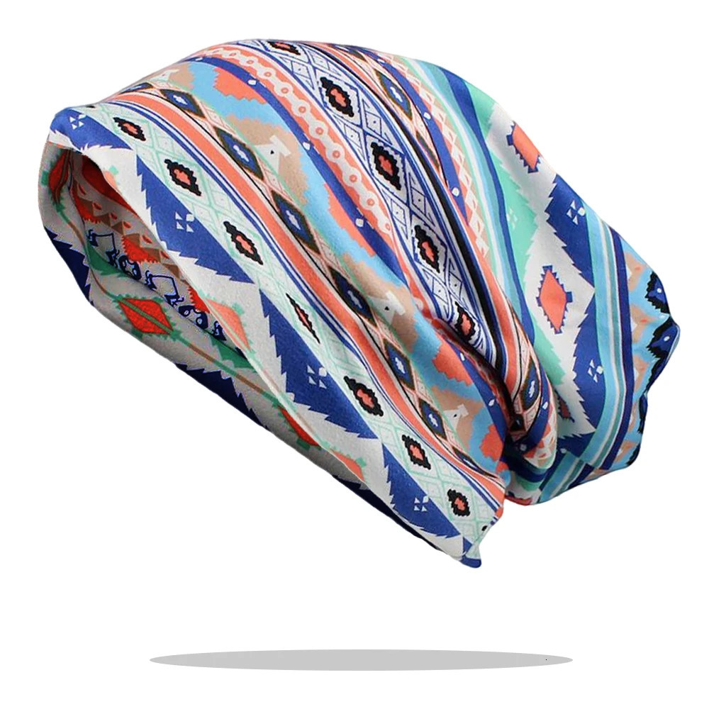 Multifunction Women Winter Autumn Hat Classical Teenager Adult Men Thin Scarf Girl Skullies Beanies Vintage Cap S11X03 241125