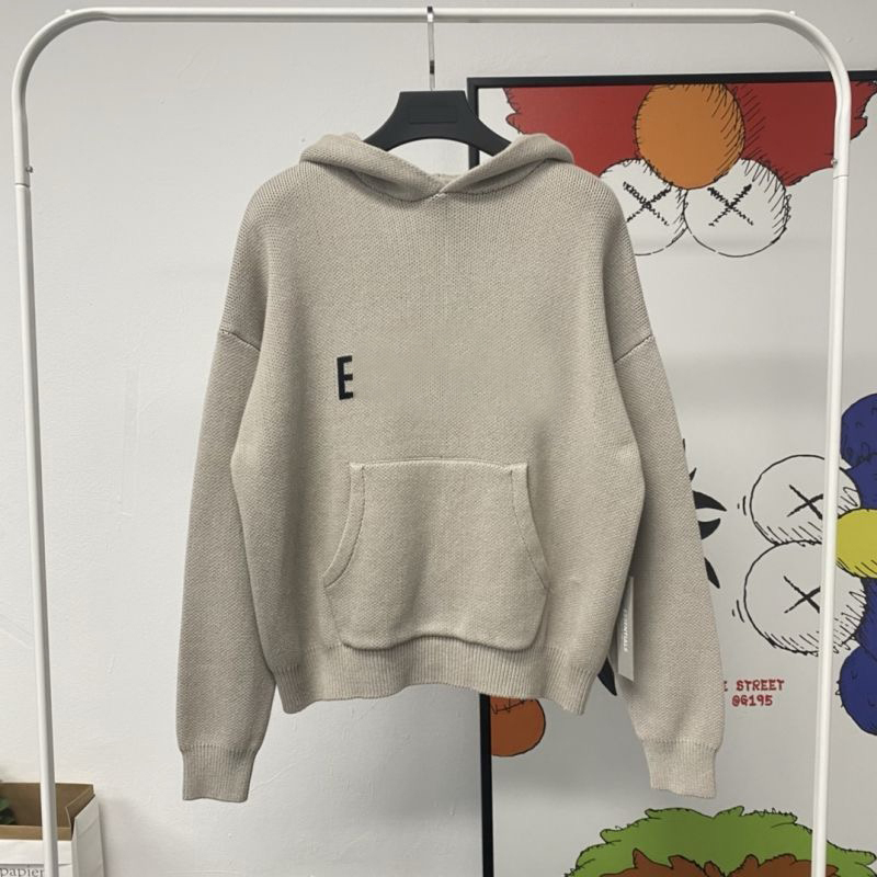 Mens Designer Sweater Essential Knit Hoodie Hoody Sweat Shirts Women Knitted Pullover Jumper Knitwear Hip Hop Skateboard Clothes Oversized Pull Winter Fashion