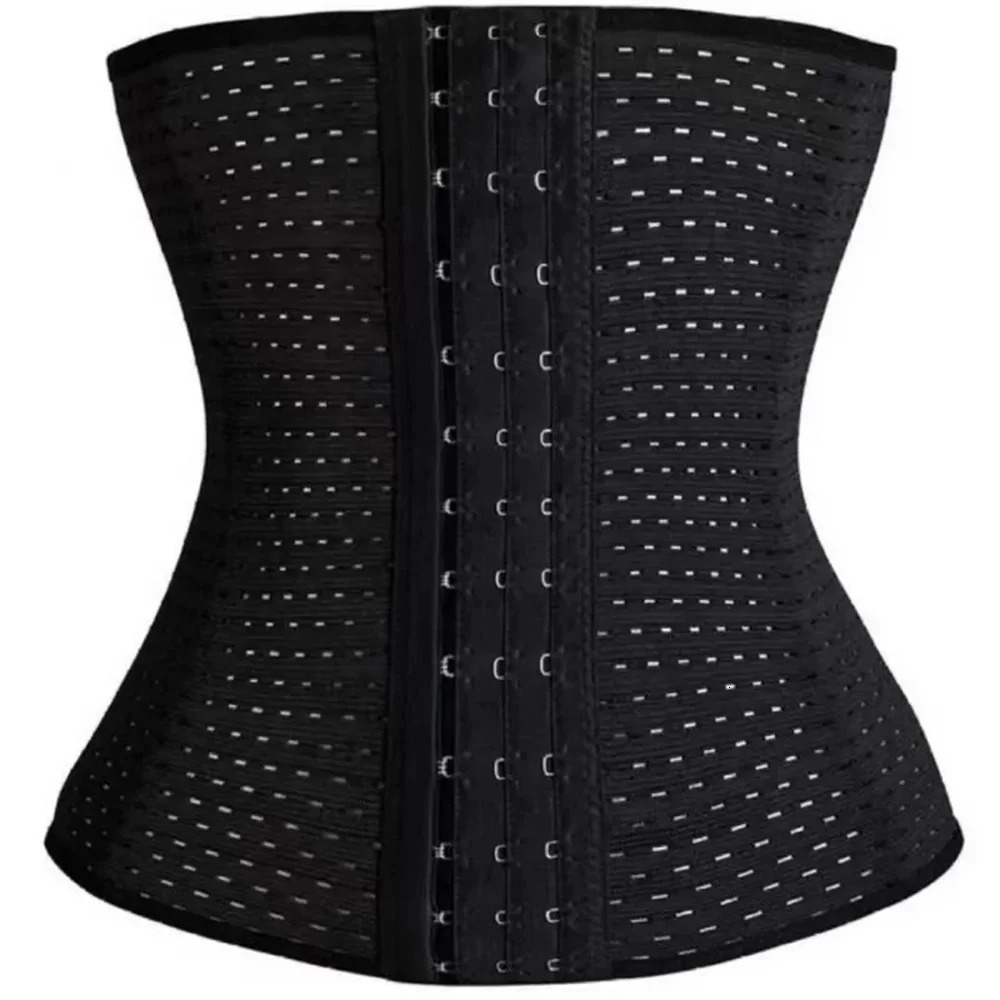 Women Body Shapewear Tummy Slimming Black Belly Band Shaping Shaper Corset Postpartum Flat 241121