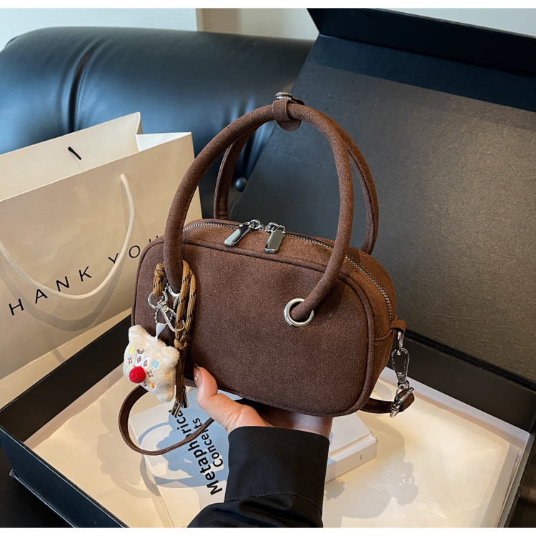 Super Popular Women's Autumn/winter New Frosted Crossbody Bag Versatile Hand-held Small Handbag Designer Bags Handbags Women