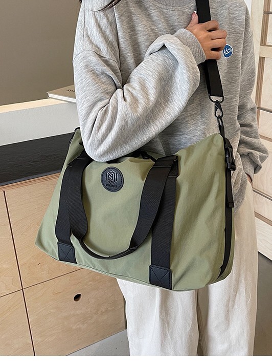 New Model Simple And Fashionable Fitness Large Capacity Hand Luggage Bag, Women's High-end Sense Of Sports Outside Bags Handbags Women