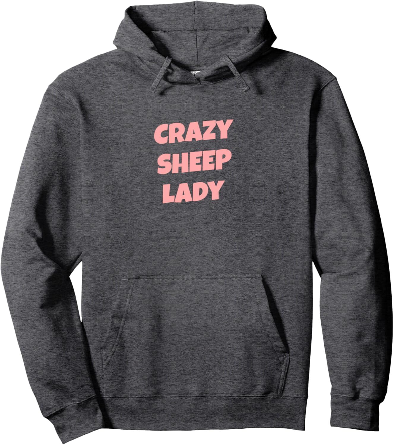 Hoodie for Mens Womens Crazy Sheep Lady Funny Sheep Pullover Hoodie Graphic Hoodies sweatshirt