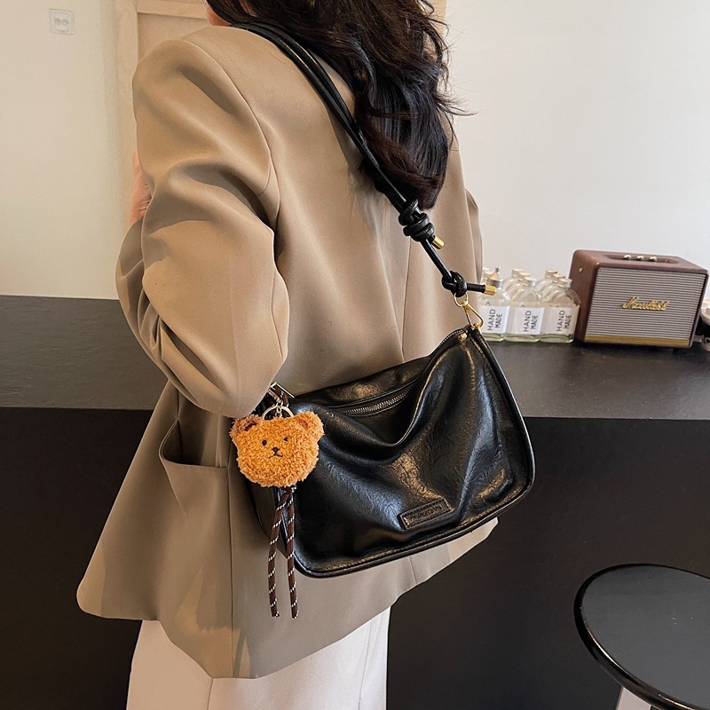 Small Women's Autumn Winter New Style, Textured Single Shoulder Armpit Bag, Fashionable And Versatile Crossbody Pillow Bag Designer Bags Handbags