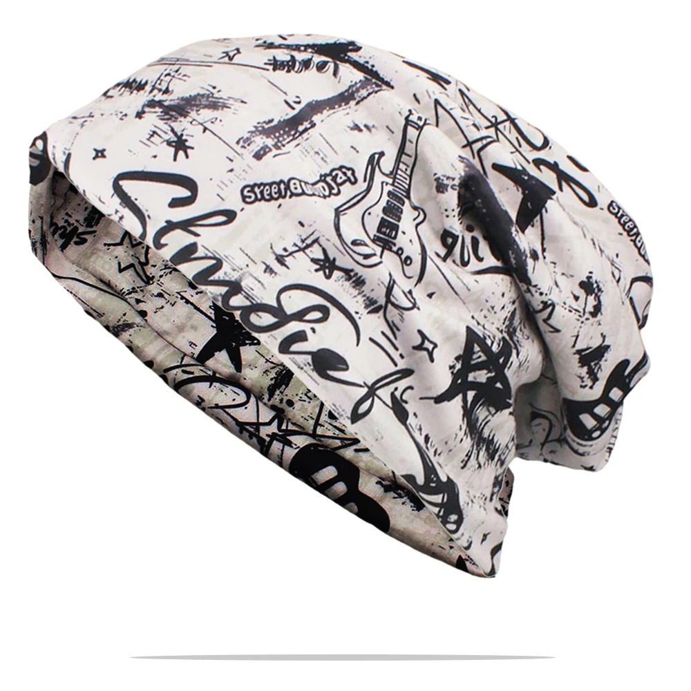 Multifunction Women Winter Autumn Hat Classical Teenager Adult Men Thin Scarf Girl Skullies Beanies Vintage Cap S11X01 241125