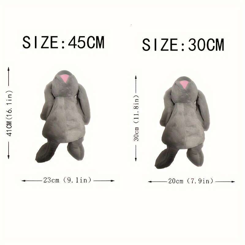 1Pc Rabbit 11.8Inch/30Cm Long Ear Toy Rabbit Plush Fluffy Stuffed Doll Animal Pillow Plush For Valentine' Day Eater DayGifts